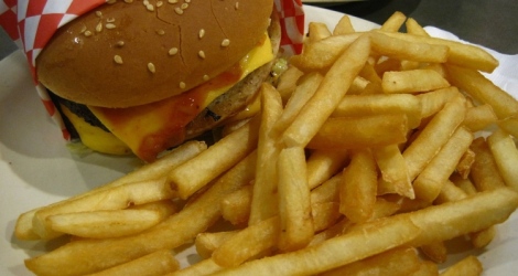 150402 Burger & Fries
